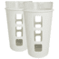 Eco Vessel 2 pc Vibe Glass Pt w/Silicone Sleeve Whteout 16oz 9005560