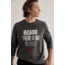 Ecoalf Barderalf Sweatshirt - Mens, Ashphalt, Extra Large, GASTBARDE8002MW21-303-XL