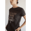 Ecoalf Becausalf T-Shirt - Womens, Asphalt, Extra Small, GATSBECAU8032WW21-303-XS