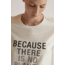 Ecoalf Becausalf T-Shirt - Womens, Light Beige, Large, GATSBECAU8032WW21-050-L