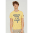Ecoalf Natal Classic Because T-Shirt - Mens, Yellow, Small, GATSNATBE3000MS20-201-S