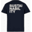 Ecoalf Sustanalf T-Shirt - Mens, Navy, M, GATSSUSTA8034MS22-160-M