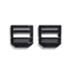 Chrome Industries 25mm Ladderlock Buckle Pack E76EBCAE, Black, AC-224-BK-NA-NA