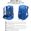 Eddie Bauer Adventurer Trail 30L Backpack, True Blue, EBB1003-400