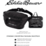 Eddie Bauer Stowaway 1L Packable Waistpack, Onyx, EBB3005-031
