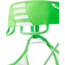 Edelrid Ace II Harnesses, Neon Green, Large, 749110074990