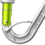 Edelrid HMS Strike Screw FG, Silver, 737720000060