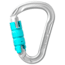Edelrid HMS Strike Triple II Carabiner, Silver, 737700000060