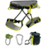 Edelrid Zack Harness Starter Set Package-Slate/Oasis-Large