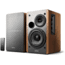 Edifier R1280T Powered Bookshelf Speakers, Brown, Medium, 4001345