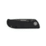 EIKONIC Knife Company Fairwind Folding Knife, 2.72in, D2 Steel w/ Rockwell Hardness of 59-60, G10 Handle, Black/Black Serrated, 220BBS