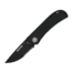 EIKONIC Knife Company Fairwind Folding Knife, 2.72in, D2 Steel w/ Rockwell Hardness of 59-60, G10 Handle, Black/Black Serrated, 220BBS
