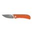 EIKONIC Knife Company Fairwind Folding Knife, 2.72in, D2 Steel w/ Rockwell Hardness of 59-60, G10 Handle, Satin/Orange, 220SOR