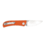 EIKONIC Knife Company Fairwind Folding Knife, 2.72in, D2 Steel w/ Rockwell Hardness of 59-60, G10 Handle, Satin/Orange, 220SOR