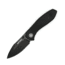 EIKONIC Knife Company Kasador Folding Knife, 2.7in, D2 Steel w/ Rockwell Hardness of 59-60, Micarta Handle, Black/Black, 331BB