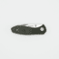 EIKONIC Knife Company Kasador Folding Knife, 2.7in, D2 Steel w/ Rockwell Hardness of 59-60, Micarta Handle, Satin/Brown, 331SBR