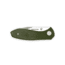 EIKONIC Knife Company Kasador Folding Knife - Designed by Jonas Iglesias, 2.7in, D2 Steel w/ Rockwell Hardness of 59-60, Micarta Handle, Satin/Green, 331SGN