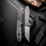 Sig Sauer Knives KA8BB Karak 3.25 Folding Wharncliffe Plain Black PVD Nitro-V