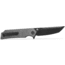 Sig Sauer Knives TS8BB Tsuru 3.30 Folding Tanto Plain Black PVD 154CM SS Blade