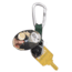 EK Ekcessories Keybiner with LED Light-Dark Green