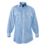Elbeco Paragon Plus Short Sleeve Poplin Shirt, 20 in, 39 in, Blue, TP878-20-39