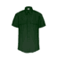 Elbeco TexTrop2 Zippered Short Sleeve Polyester Shirt - Mens, 17.5 in, Spruce Green, 8805N-17.5