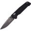 Elite Tactical 8in Folding Knife, 3,5 in, 8Cr13 Stainless Steel, Drop Point, Not Serrated, Black, ET-1016DB-SO