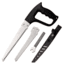 Elk Ridge Hand Saw Set, 8 in, 3Cr13 Stainless Steel Stainless Steel, Saw, Black, ER-SAW004BK