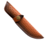 Elk Ridge Persian Fixed Blade Knife, 5 in, Damascus Steel, Brown, ER-200-24DM