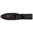 Elk Ridge Spire Fine Edge Fixed Blade Knife, 4.25in, Stainless Steel 3CR14MoV, Spear Point, Black Handle, ER-SP002BK