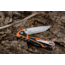 Elk Ridge Trek Manual Folding Knife, 3.5in, Stainless Steel 8Cr13MoV, Drop Point, Satin Handle, ER-TKFDR001
