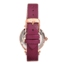 Empress Alouette Automatic Semi-Skeleton Leather-Band Watch, Pink - Womens, EMPEM3406