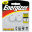 Energizer 3 Volt Button CR2016 Cell Batteries, 2 Pack 2016BP-2