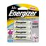 Energizer E2 Advanced Lithium Batteries, AA, 4 Pack EA91BP-4