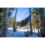 Eno Blaze Underquilt - Downtek Insulated Hammock, Charcoal/Lime A40050