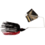 Epic Baits Buzz Bait Burner, Black Blade, Diablo, 1/4 oz, BBBNR14BLKBLCBB024