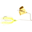 Epic Baits Buzz Bait Burner, Gold Blade, Chart/White, 1/4 oz, BBBNR14CHTBLCGB026