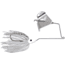 Epic Baits Buzz Bait Burner, Speckle Blue Shad, 3/8 oz, BBBNR38WHTBLA013