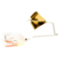 Epic Baits Buzz Bait Burner, Gold Blade, Coleslaw, 3/8 oz, BBBNR38WHTBLGB015