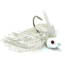 Epic Baits Compact Swim Jig, SJ, Bone Crusher, 1/2 oz, SJC12WHT006