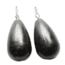 Epic Baits Tungsten Classic Tear Drop Shot, 4 per Pack, Black, 1/8 oz, 1-8ozTearDropBlack-Q4