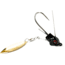 Epic Baits Under Spin Jig, GW, Black, 1/4 oz, US14BLKGW3