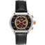 Equipe E710 Dash Watches - Men's - 48mm Case, Quartz Movement, Black/Silver/Rose Gold, One Size, EQUE710