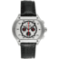 Equipe E713 Dash Mens Watch - Black Leather Strap, White/Back Dial