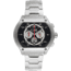 Equipe E722 Dash Mens Watch - Silver Bracelet, Black/Silver Dial