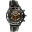 Equipe E805 Chassis Mens Watch - Black Strap, Black Case, Black/Rosegold Dial