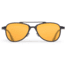 ESS inVINCEible Aviator Sunglasses, Black/HD Orange Rust, Medium, EE4062-02