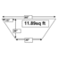 Eureka Vestibule Timberline SQ, 2XT, 2629230