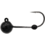 Eurotackle Micro Finesse Premium Tungsten Head 3/32oz Number 4 - Black, 3/Pack, 605