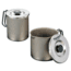 Evernew Titanium Pasta Pot-Red-Medium